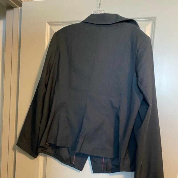 Black pin dot blazer - Picture 2 of 4